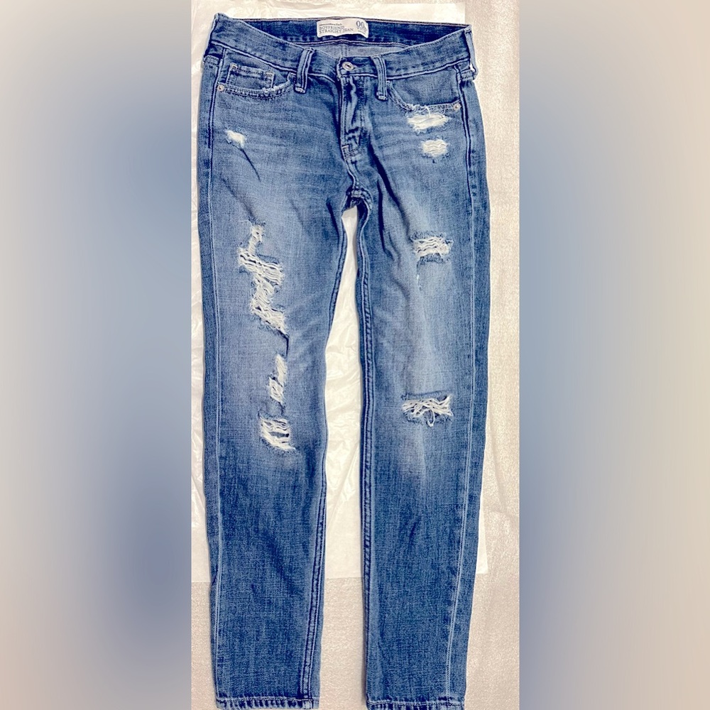 Abercrombie & fitch boyfriend straight jeans